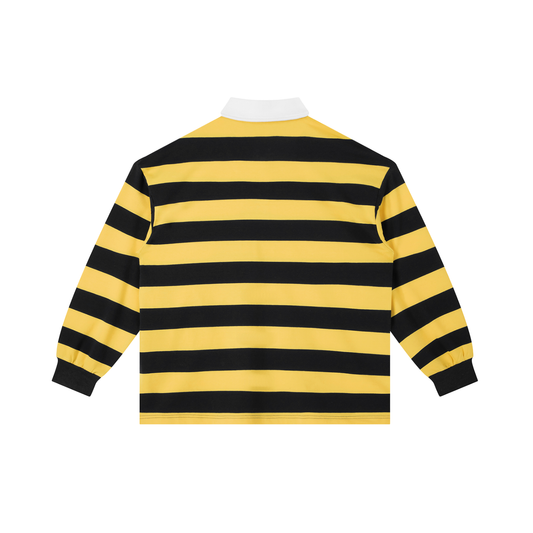 Yellow Stripe Polo Shirt