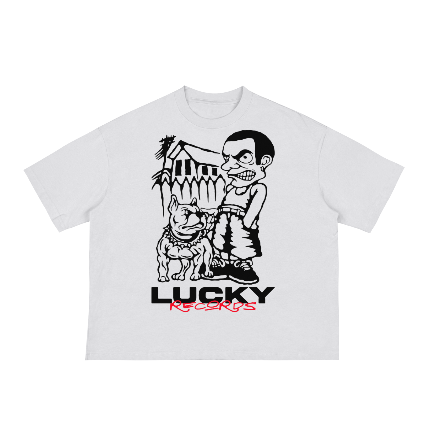 Lucky Records Boxy Tee